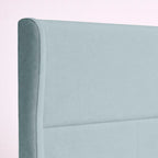 Cabeceira Estofada Diamond Design Orgânico - Bouclé