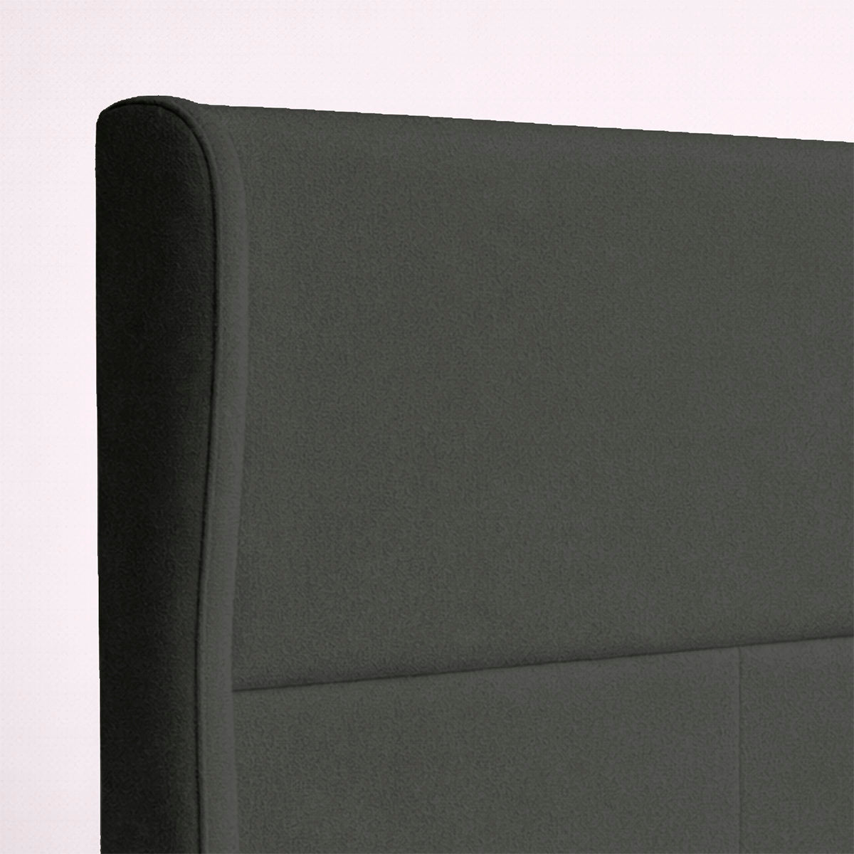 Cabeceira Estofada Diamond Design Orgânico - Bouclé