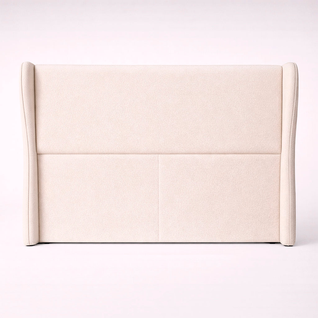 Cabeceira Estofada Diamond Design Orgânico - Bouclé