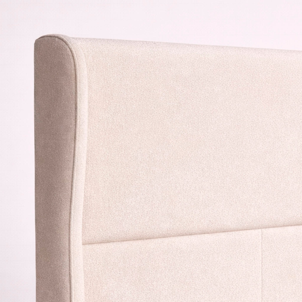 Cabeceira Estofada Diamond Design Orgânico - Bouclé
