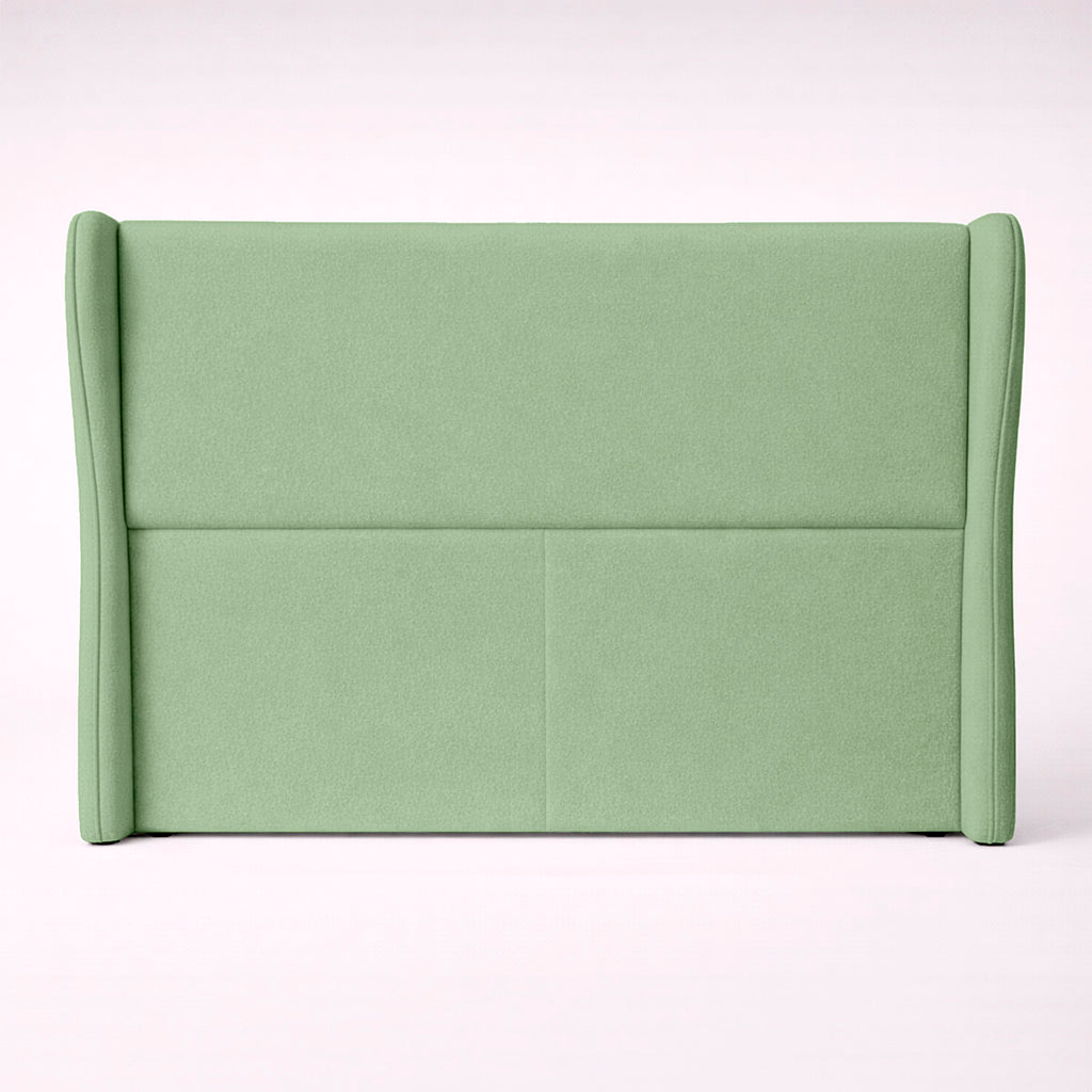 Cabeceira Estofada Diamond Design Orgânico - Bouclé
