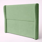 Cabeceira Estofada Diamond Design Orgânico - Bouclé