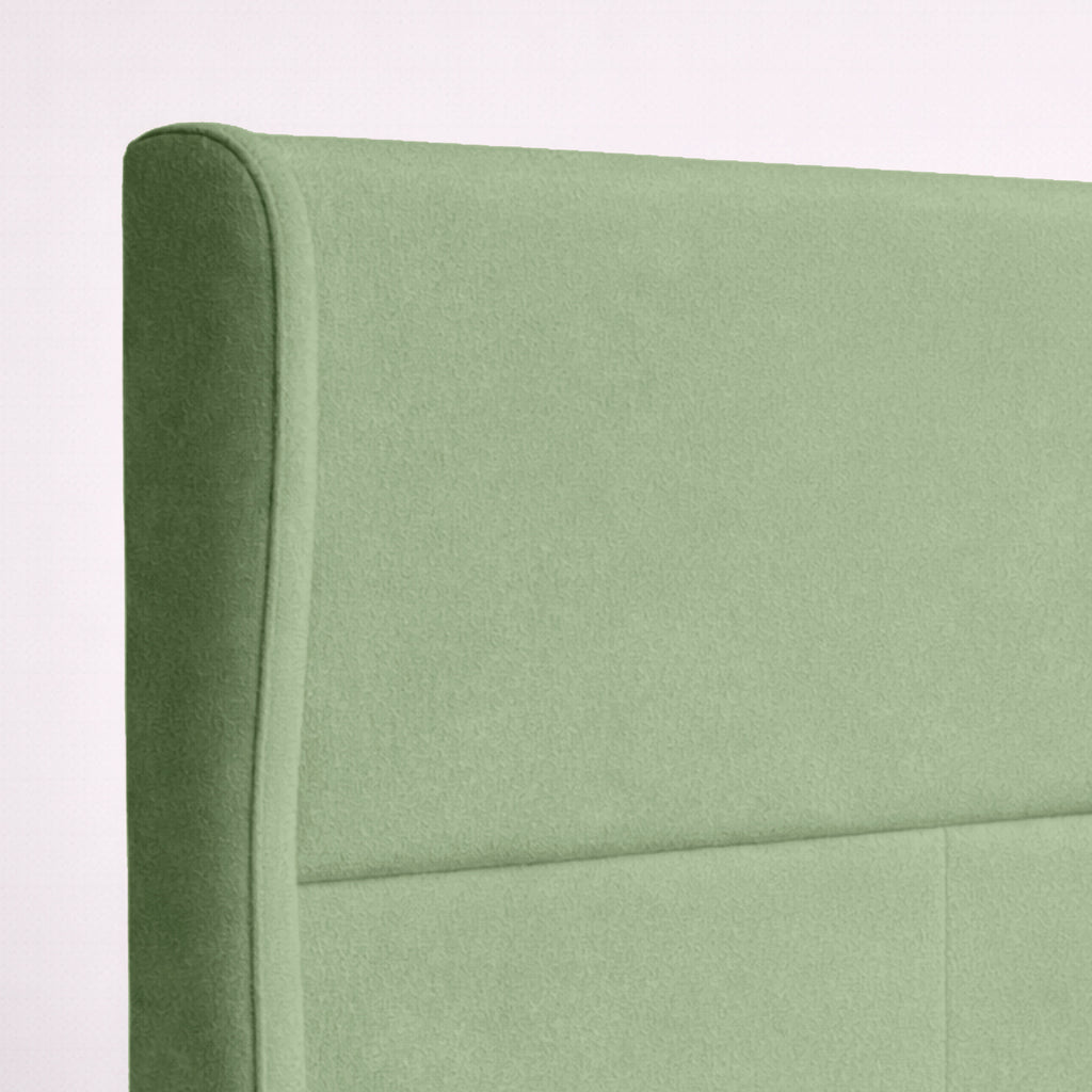 Cabeceira Estofada Diamond Design Orgânico - Bouclé