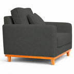 Poltrona Sena em Bouclé, Design Compacto