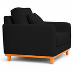 Poltrona Sena em Bouclé, Design Compacto