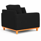 Poltrona Sena em Bouclé, Design Compacto