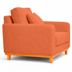 Poltrona Sena em Bouclé, Design Compacto