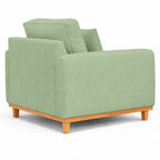 Poltrona Sena em Bouclé, Design Compacto