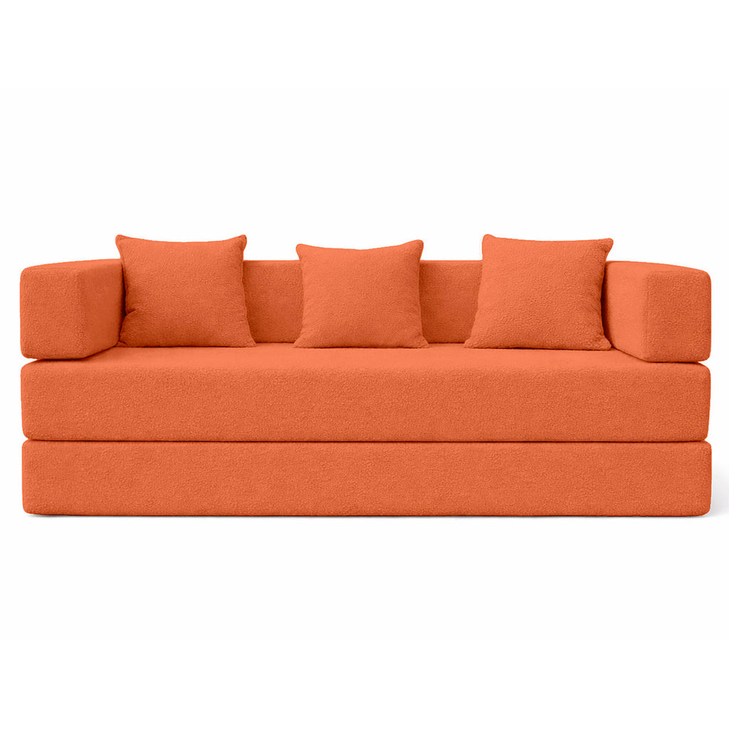 Sofá-Cama Aura Sofá na Caixa em Bouclé, 190 cm