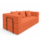Sofá-Cama Aura Sofá na Caixa em Bouclé, 190 cm