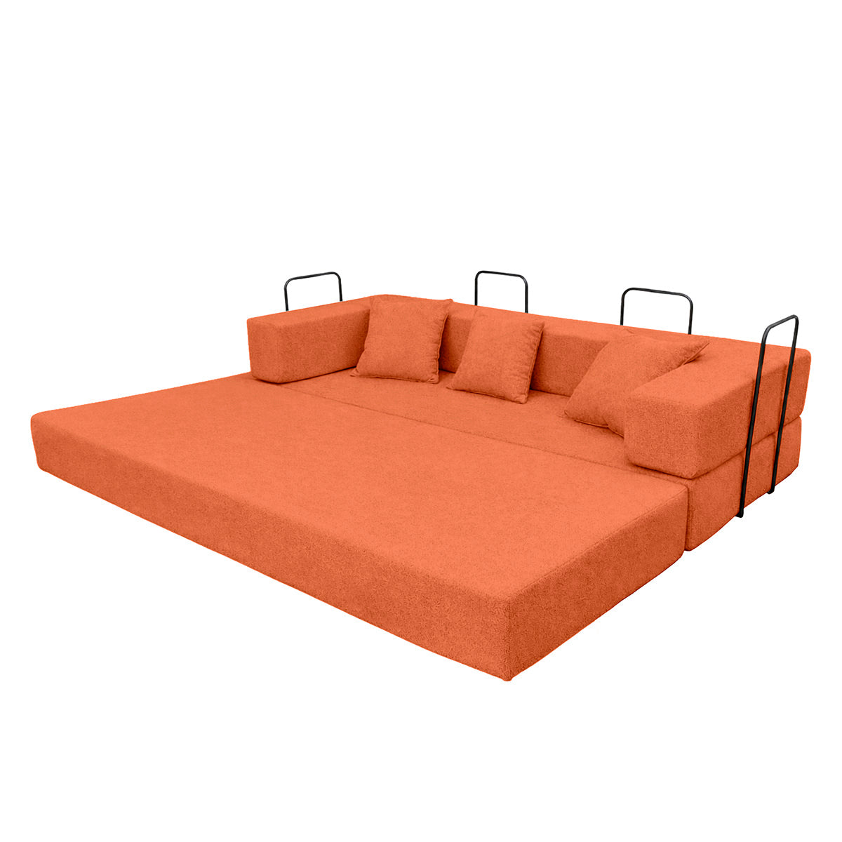 Sofá-Cama Aura Sofá na Caixa em Bouclé, 190 cm