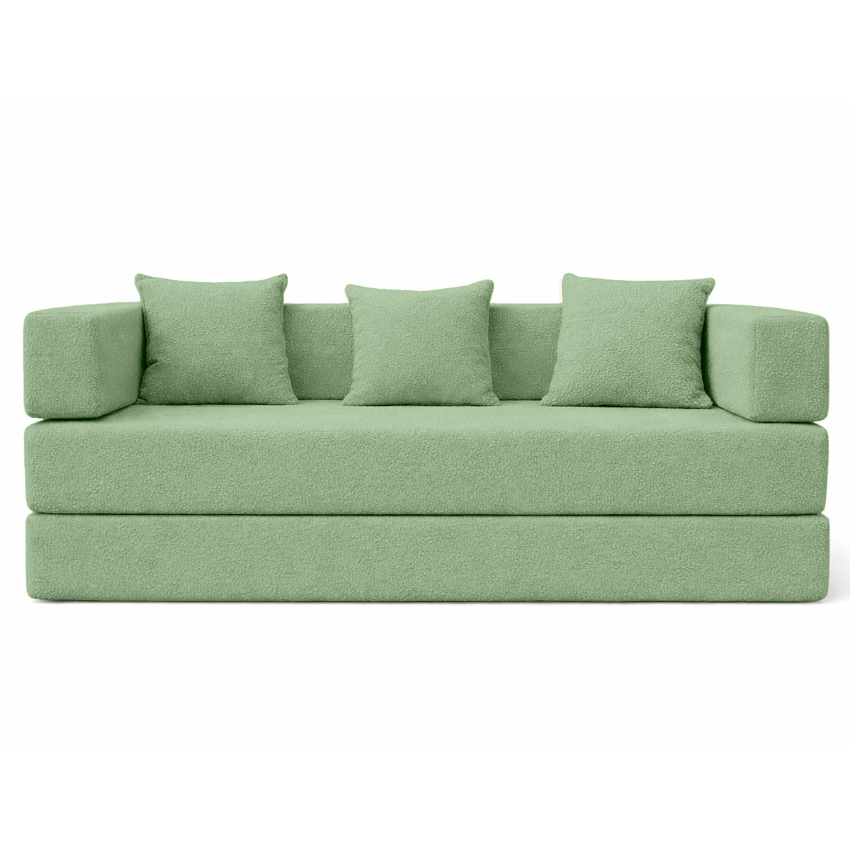 Sofá-Cama Aura Sofá na Caixa em Bouclé, 190 cm