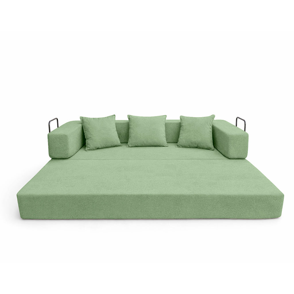 Sofá-Cama Aura Sofá na Caixa em Bouclé, 190 cm