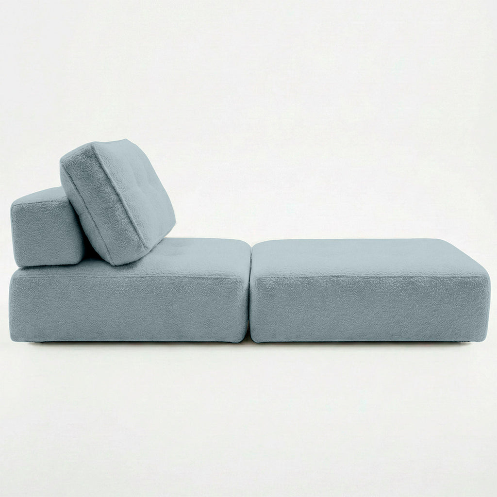 Poltrona Na Caixa Cama Luxo Decorativa Monzac Boucle