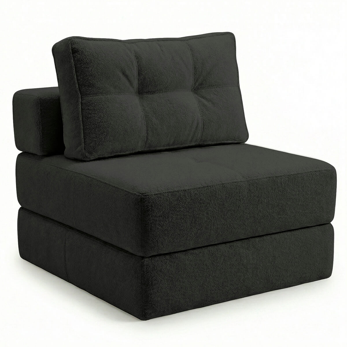 Poltrona Na Caixa Cama Luxo Decorativa Monzac Boucle