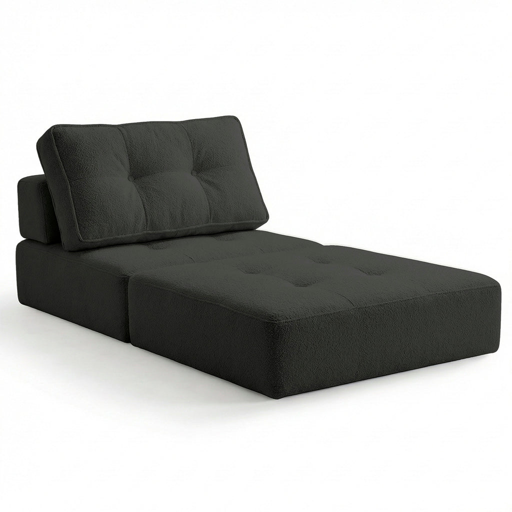 Poltrona Na Caixa Cama Luxo Decorativa Monzac Boucle