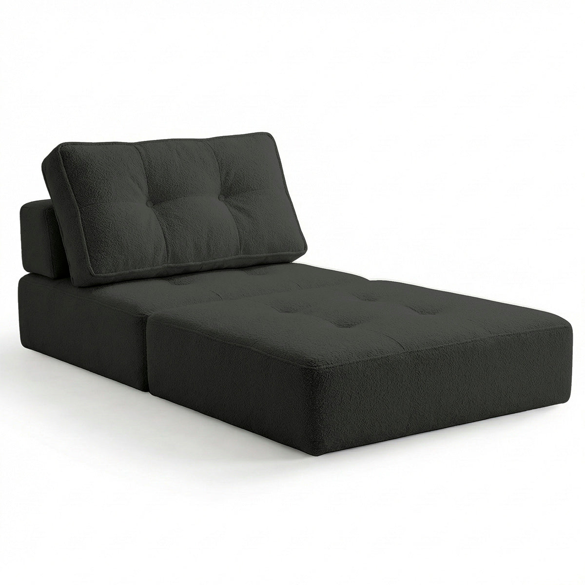 Poltrona Na Caixa Cama Luxo Decorativa Monzac Boucle