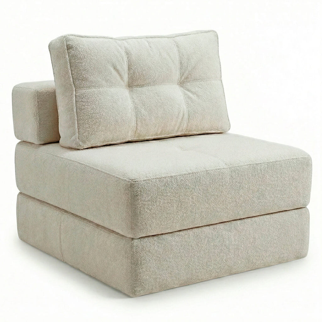 Poltrona Na Caixa Cama Luxo Decorativa Monzac Boucle