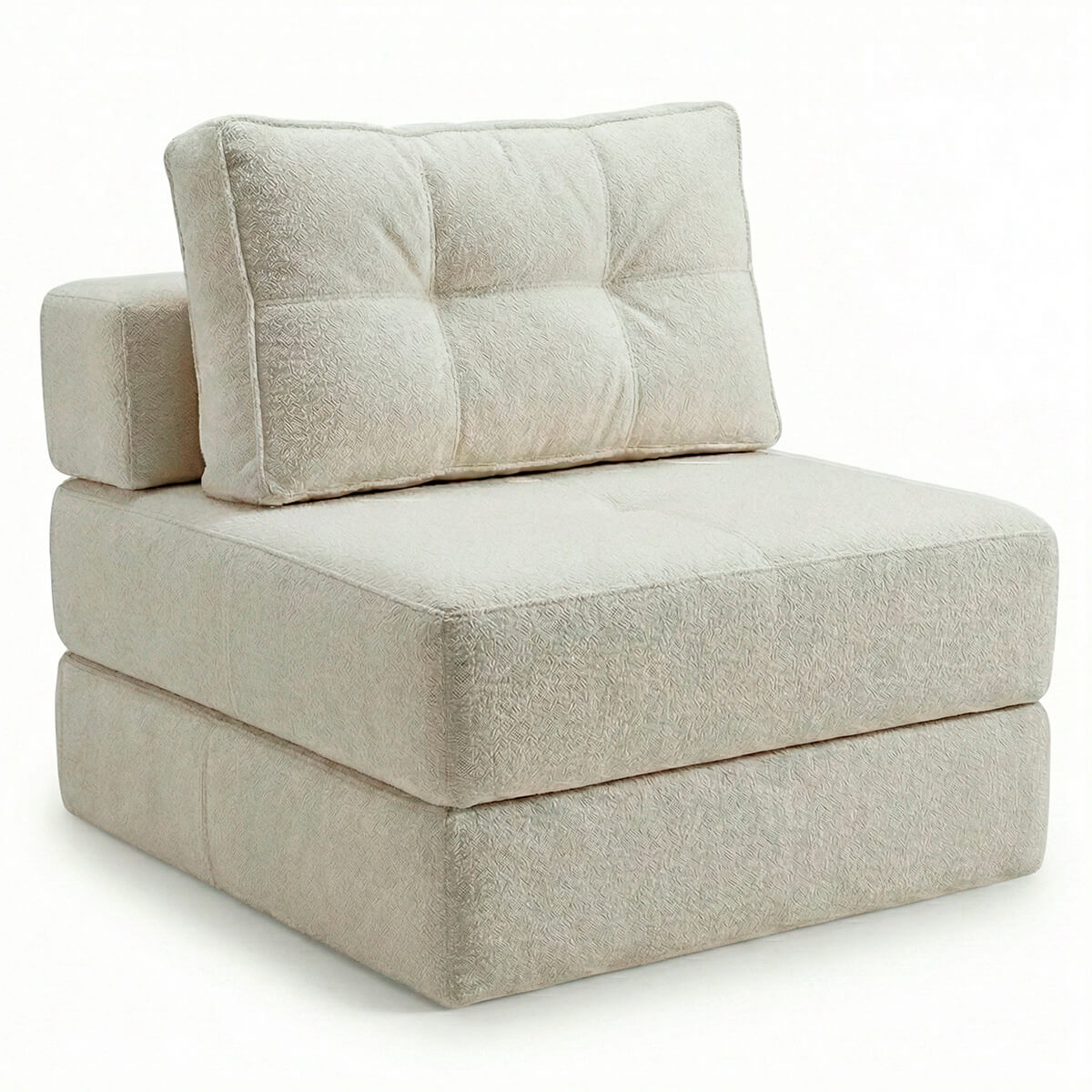 Poltrona Na Caixa Cama Luxo Decorativa Monzac Boucle