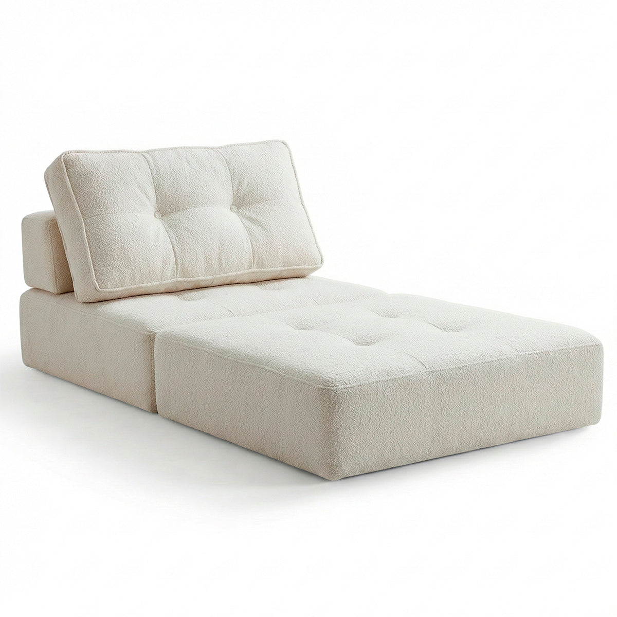 Poltrona Na Caixa Cama Luxo Decorativa Monzac Boucle