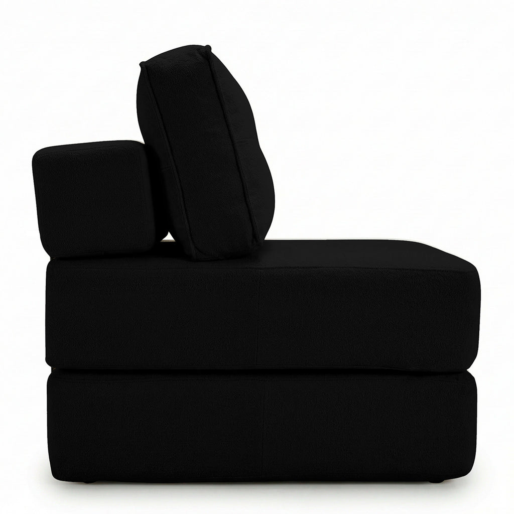 Poltrona Na Caixa Cama Luxo Decorativa Monzac Boucle