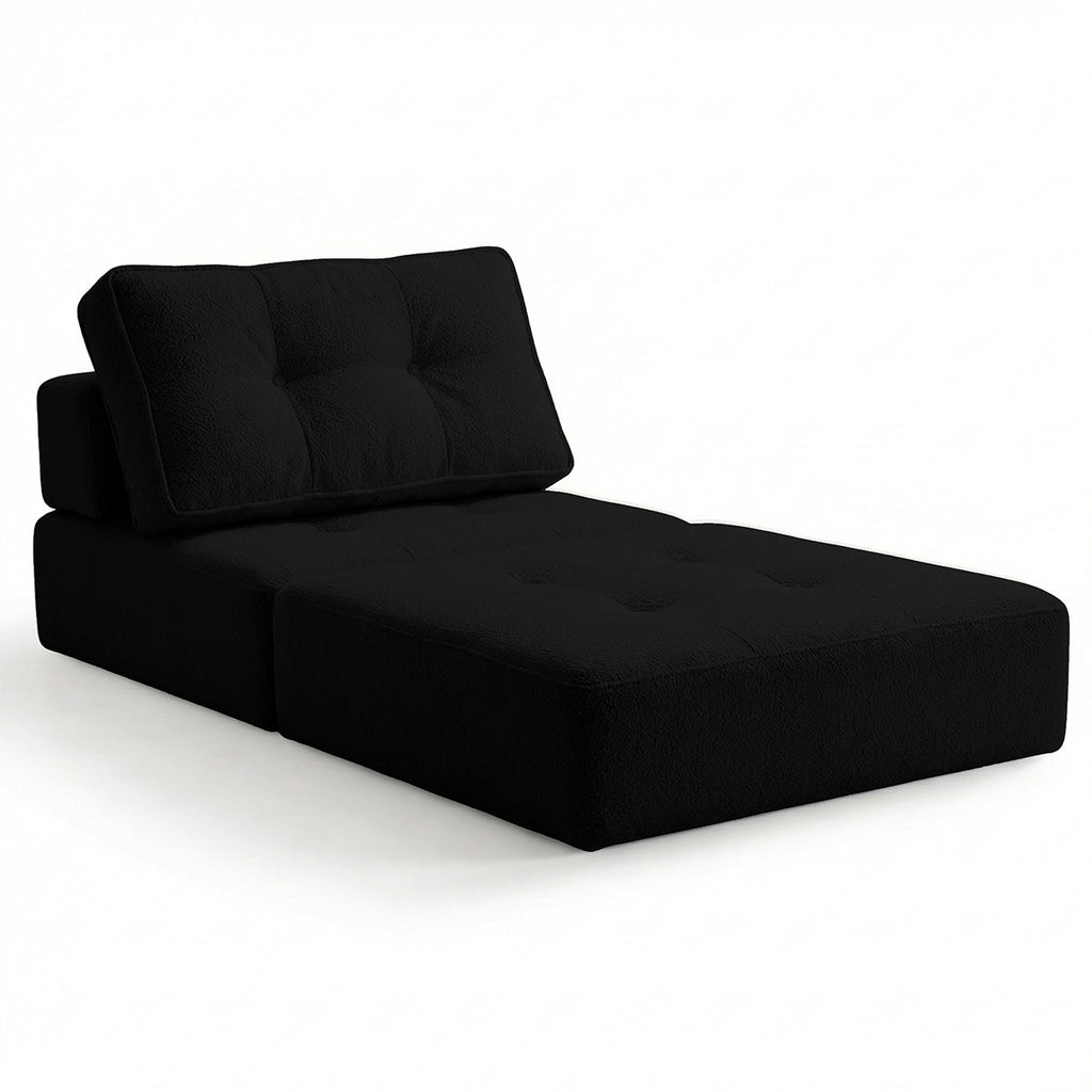 Poltrona Na Caixa Cama Luxo Decorativa Monzac Boucle