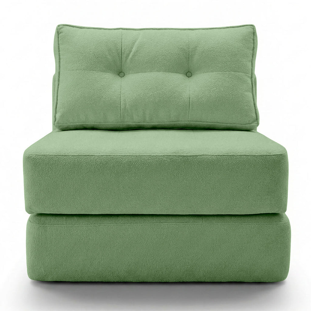 Poltrona Na Caixa Cama Luxo Decorativa Monzac Boucle