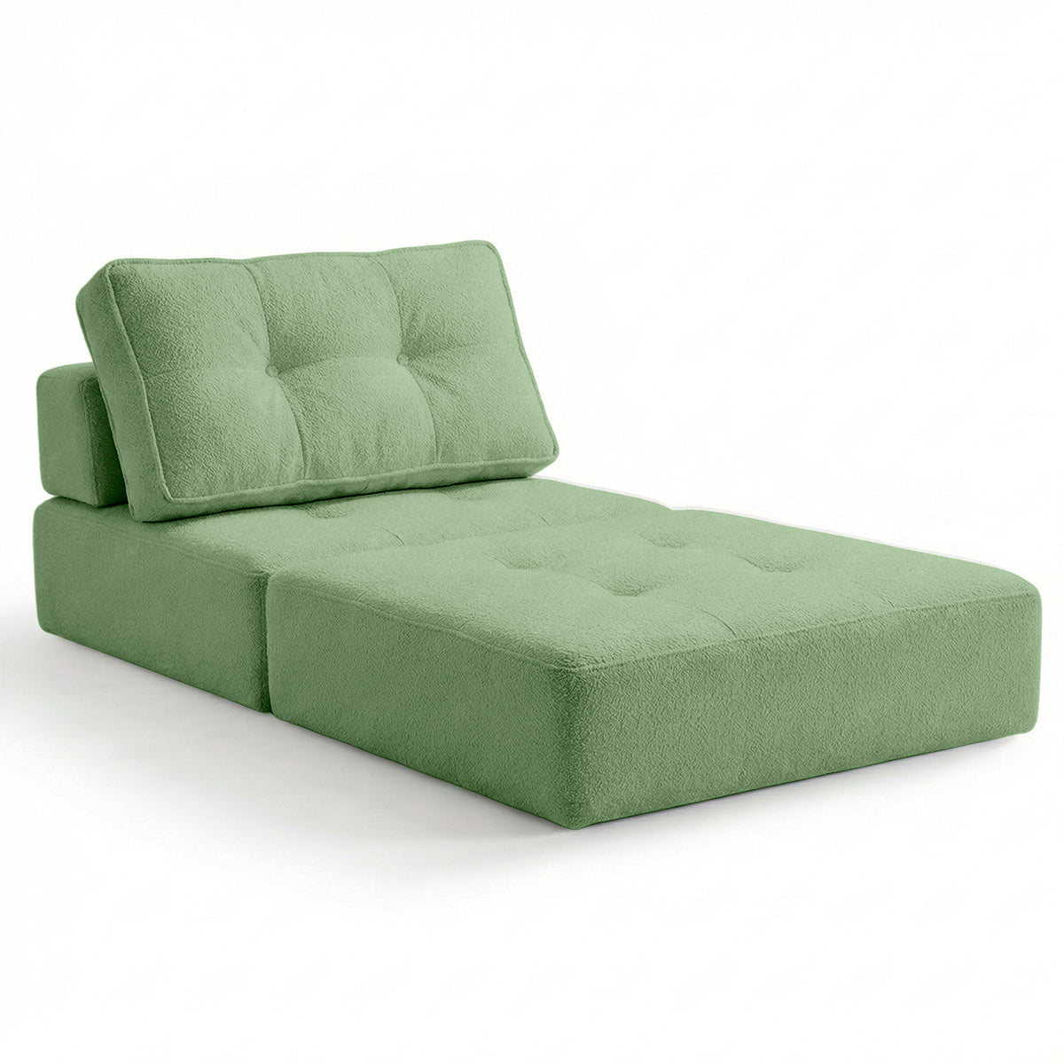Poltrona Na Caixa Cama Luxo Decorativa Monzac Boucle
